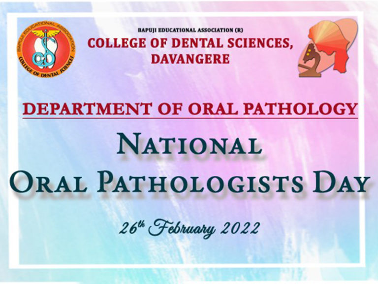 National Oral Pathologist Day 25022022 CODS